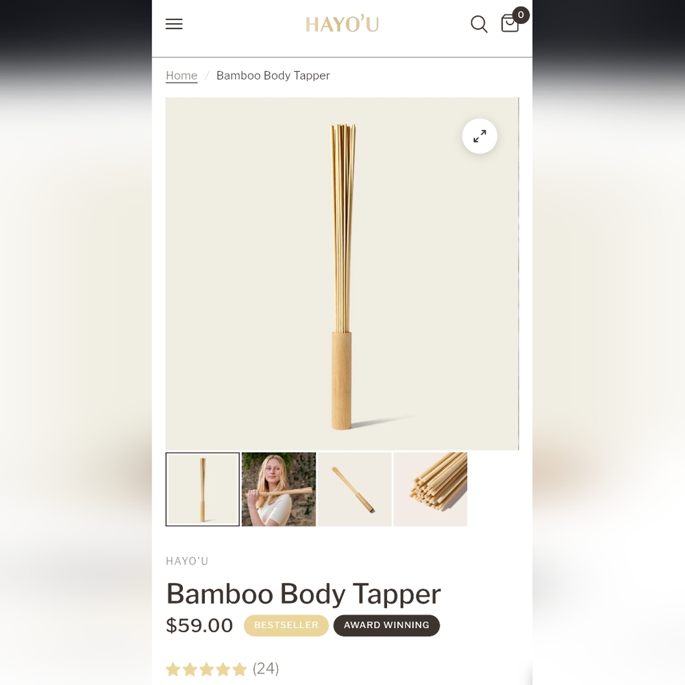 HAYO'U Bamboo Body Tapper